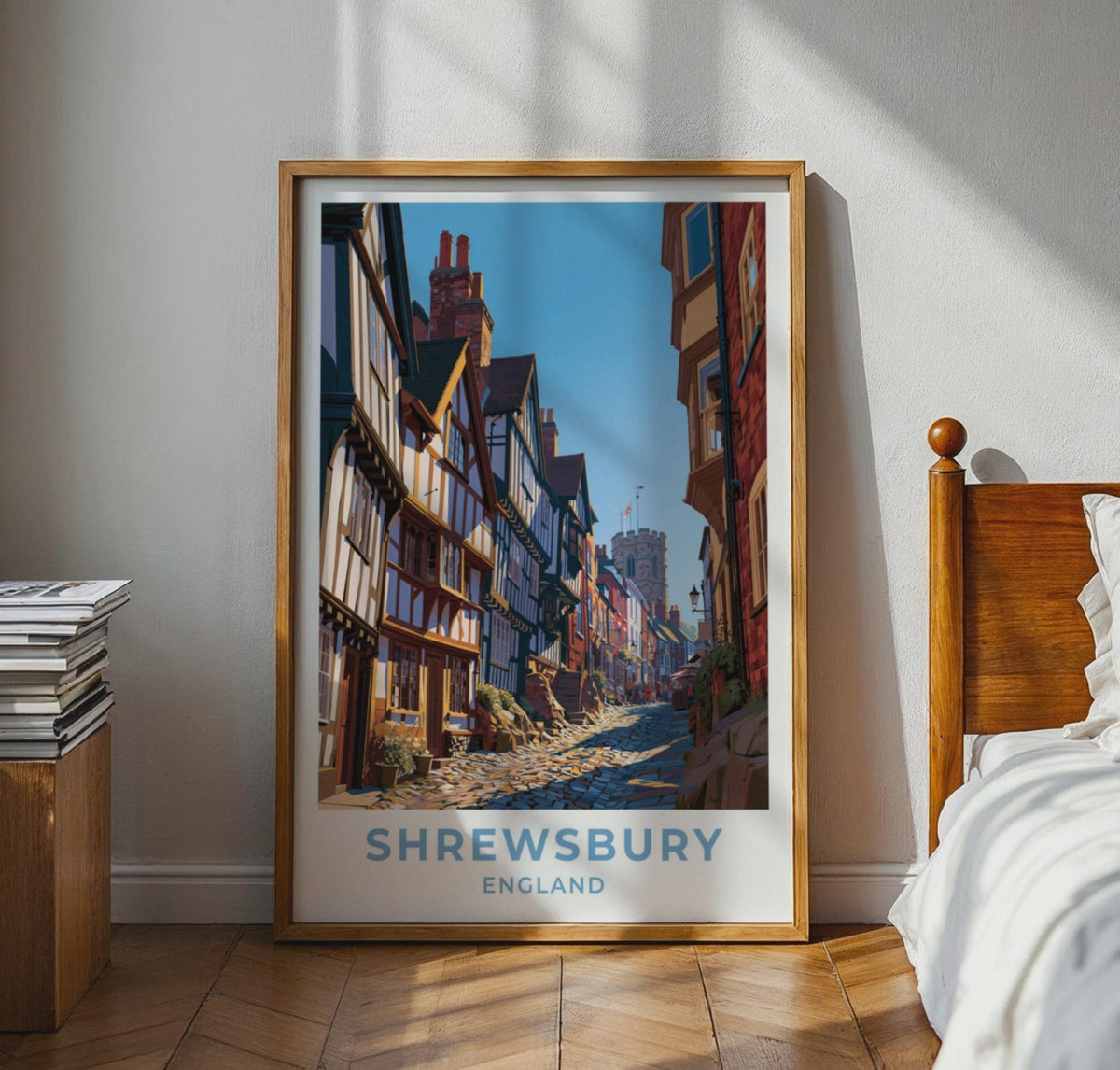 Shrewsbury Poster - WanderWall