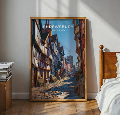 Shrewsbury Poster - WanderWall