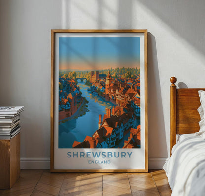 Shrewsbury Poster - WanderWall