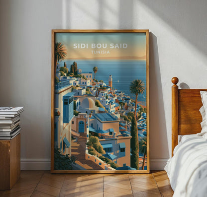 Sidi Bou Said Poster - WanderWall