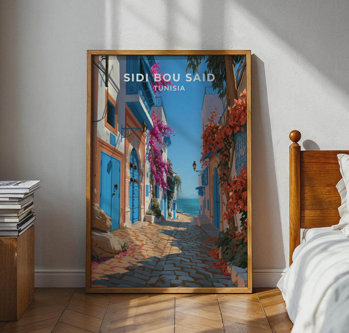 Sidi Bou Said Poster - WanderWall