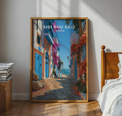 Sidi Bou Said Poster - WanderWall