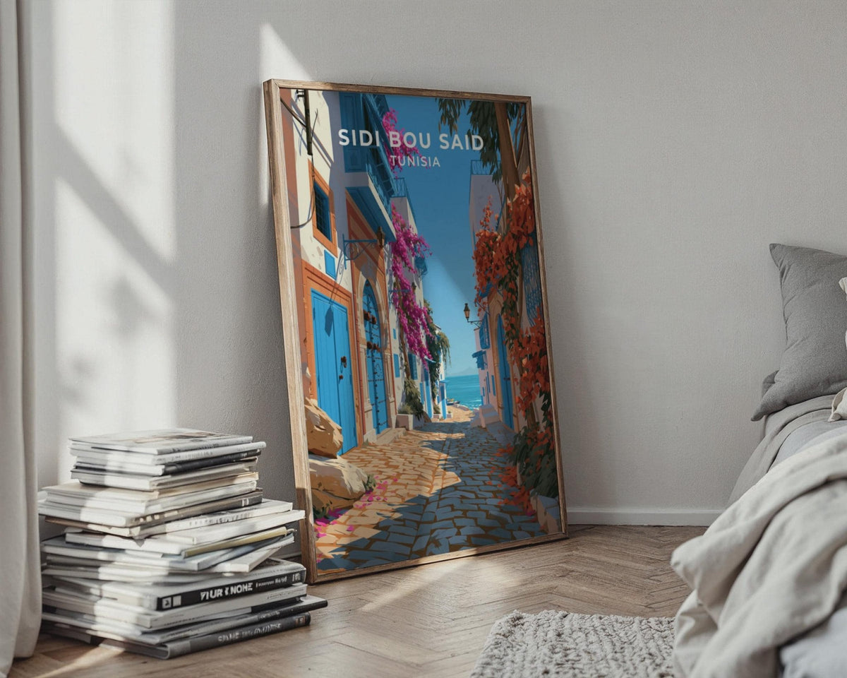 Sidi Bou Said Poster - WanderWall