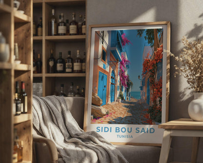 Sidi Bou Said Poster - WanderWall
