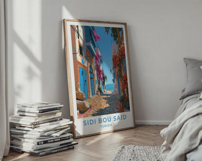 Sidi Bou Said Poster - WanderWall