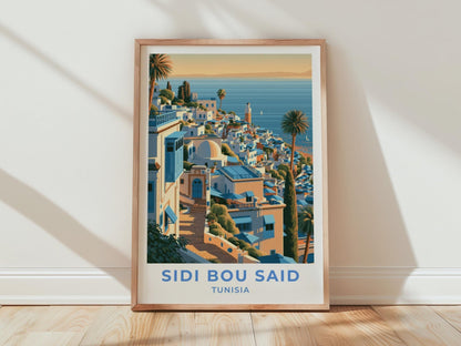Sidi Bou Said Poster - WanderWall