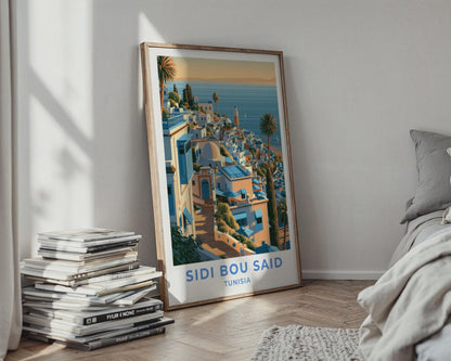 Sidi Bou Said Poster - WanderWall