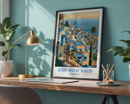 Sidi Bou Said Poster - WanderWall