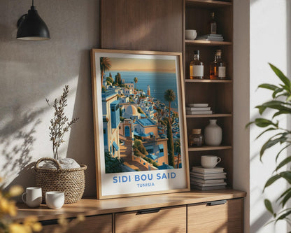 Sidi Bou Said Poster - WanderWall