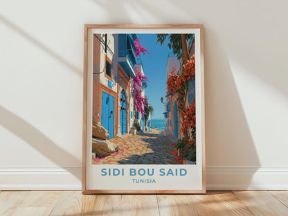 Sidi Bou Said Poster - WanderWall