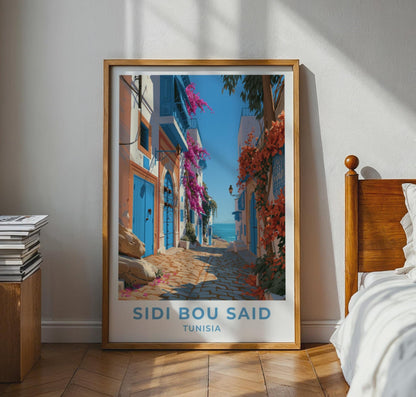 Sidi Bou Said Poster - WanderWall