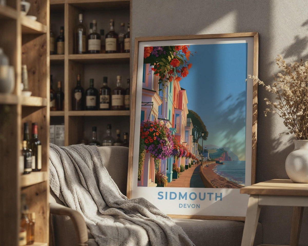 Sidmouth Poster - WanderWall