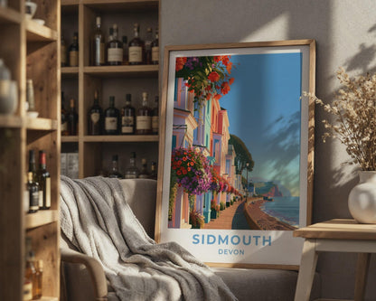 Sidmouth Poster - WanderWall