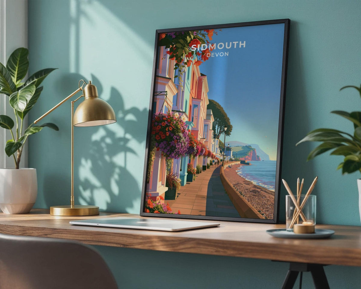 Sidmouth Poster - WanderWall
