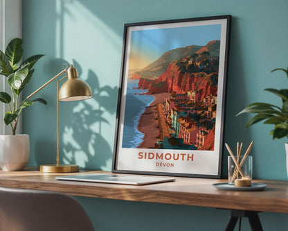 Sidmouth Poster - WanderWall