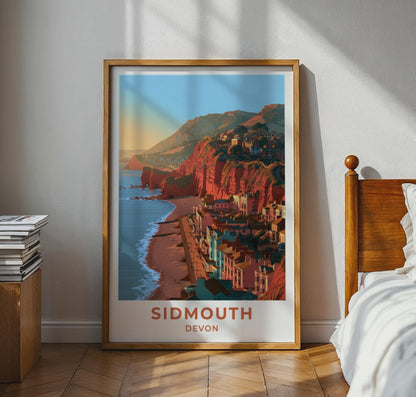 Sidmouth Poster - WanderWall
