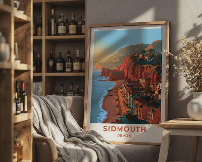Sidmouth Poster - WanderWall