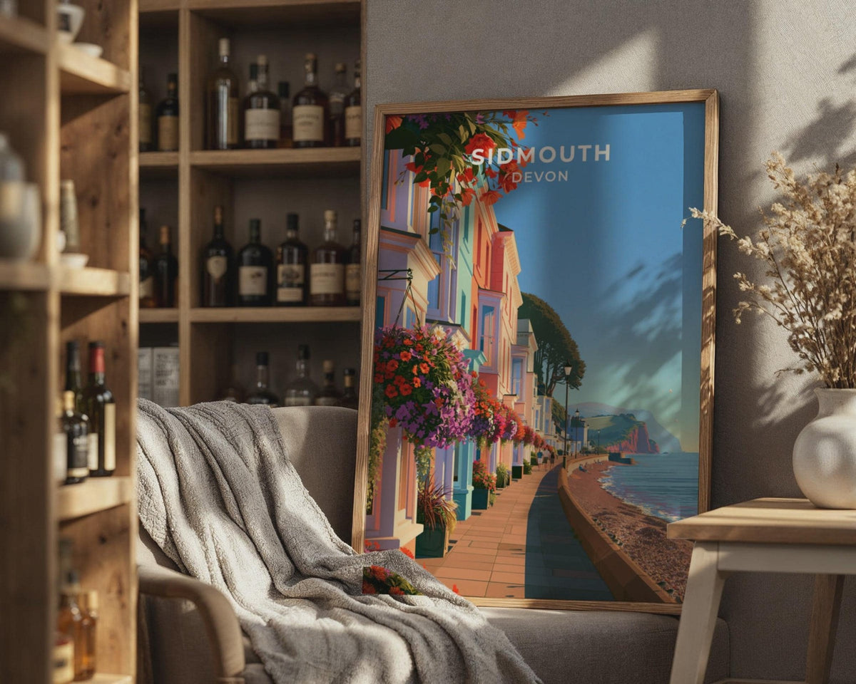 Sidmouth Poster - WanderWall