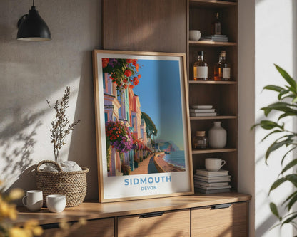 Sidmouth Poster - WanderWall