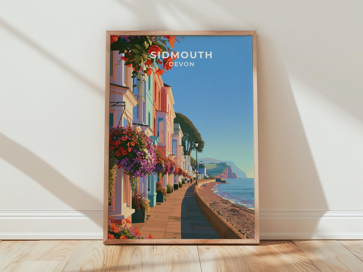 Sidmouth Poster - WanderWall