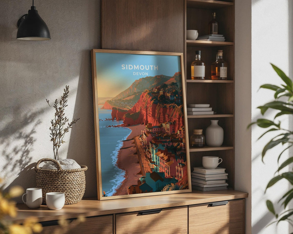 Sidmouth Poster - WanderWall