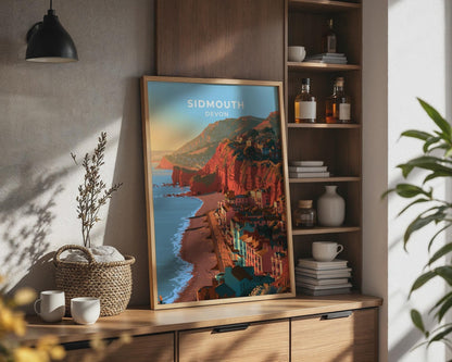 Sidmouth Poster - WanderWall
