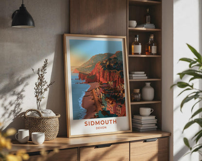 Sidmouth Poster - WanderWall
