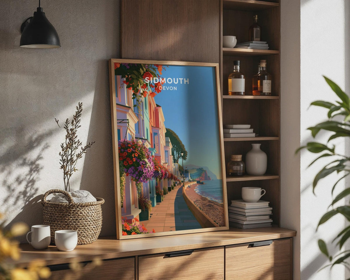 Sidmouth Poster - WanderWall