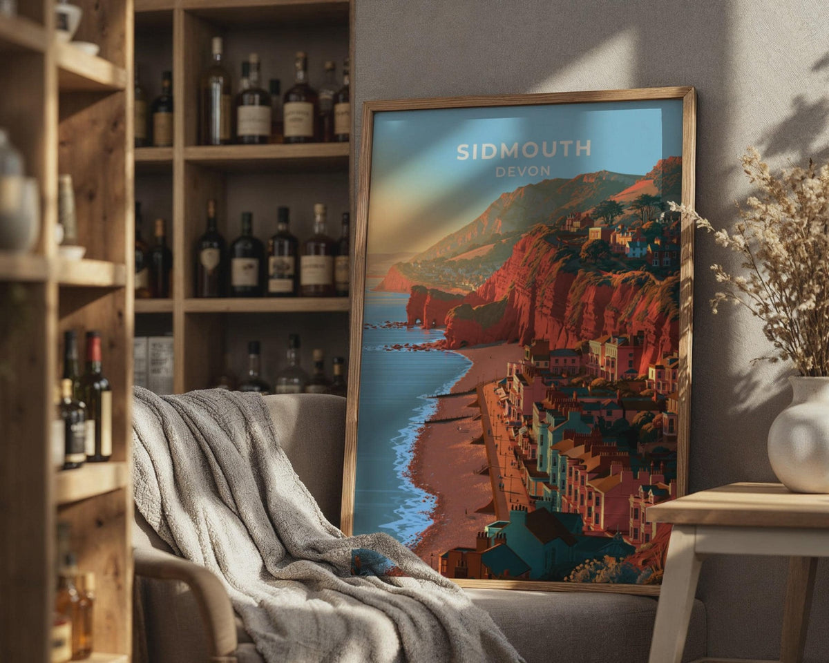 Sidmouth Poster - WanderWall