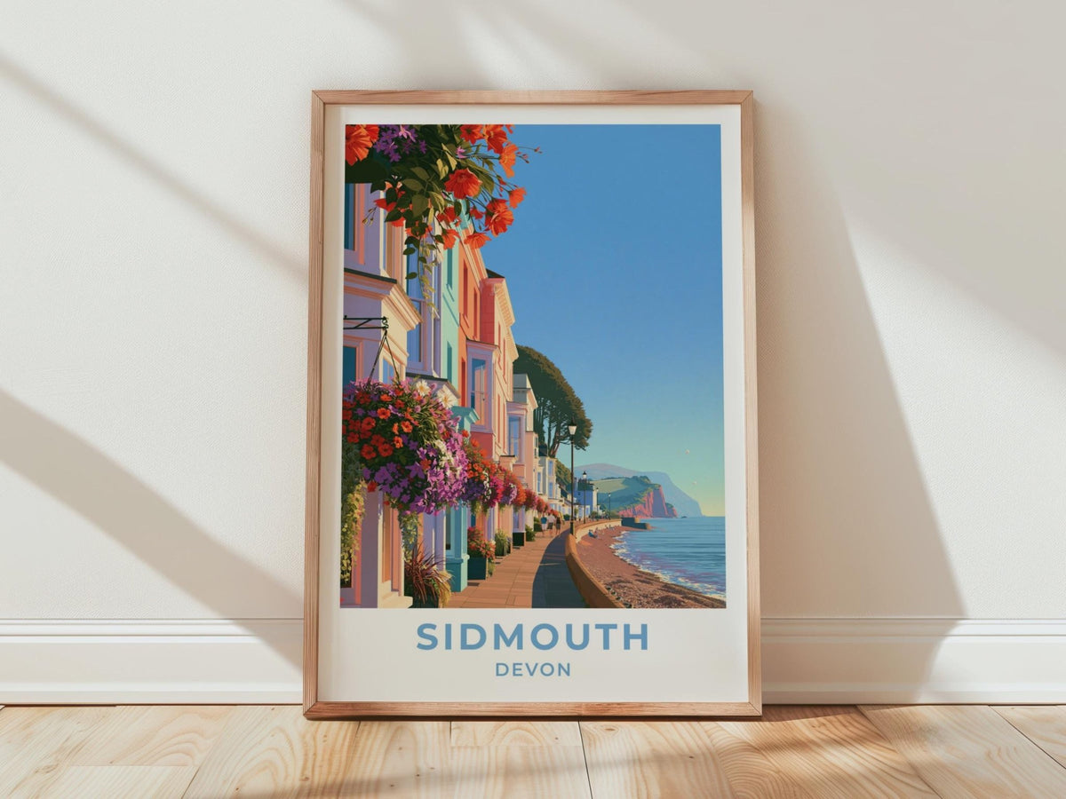 Sidmouth Poster - WanderWall