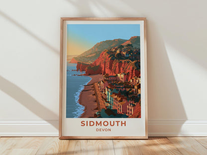 Sidmouth Poster - WanderWall