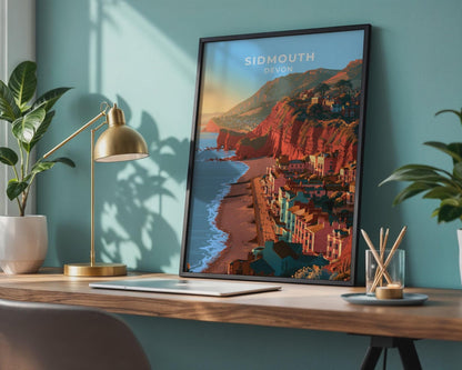 Sidmouth Poster - WanderWall