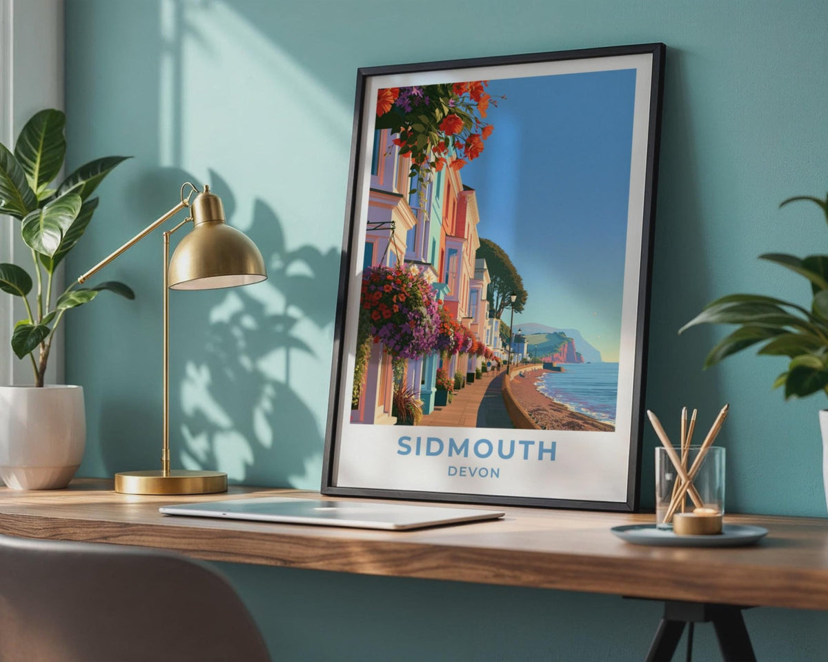 Sidmouth Poster - WanderWall