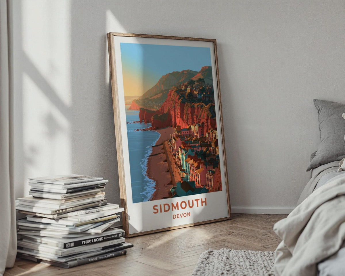 Sidmouth Poster - WanderWall