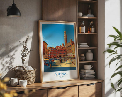 Siena Poster - WanderWall