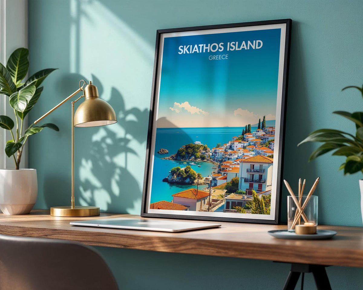 Skiathos Island Poster - WanderWall