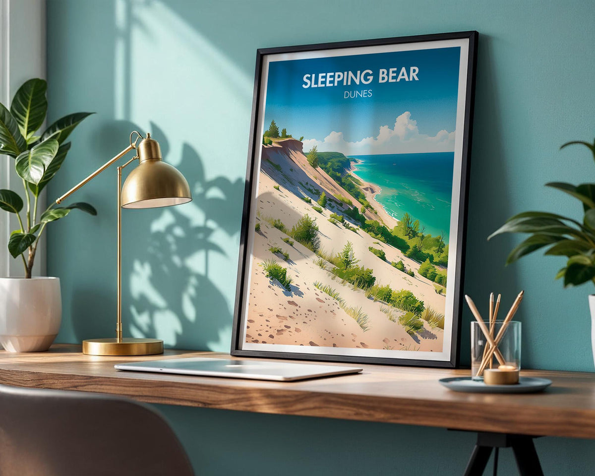 Sleeping Bear Dunes Poster - WanderWall