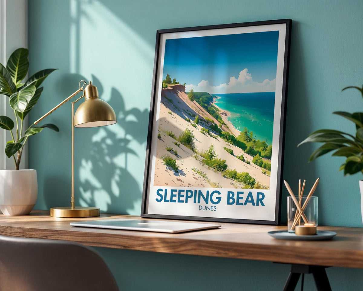 Sleeping Bear Dunes Poster - WanderWall