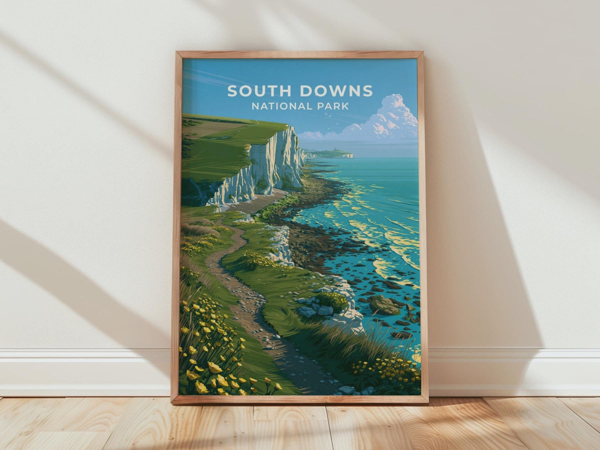 South Downs Poster - WanderWall