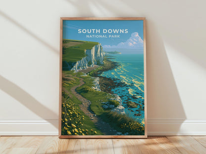 South Downs Poster - WanderWall
