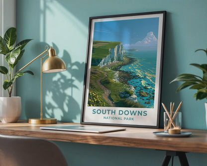 South Downs Poster - WanderWall