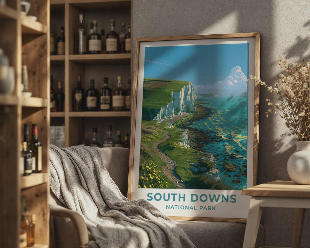 South Downs Poster - WanderWall