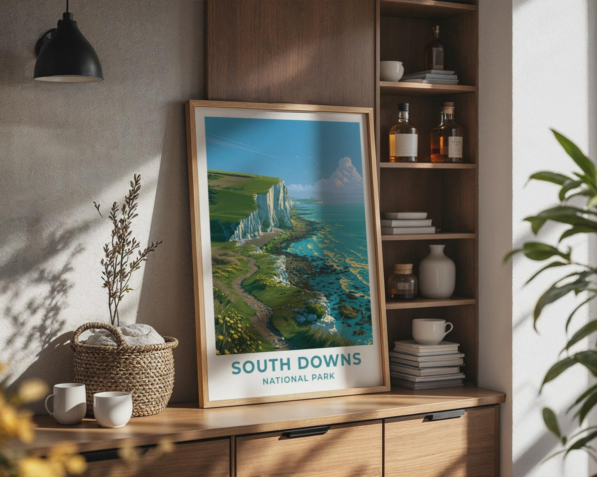 South Downs Poster - WanderWall