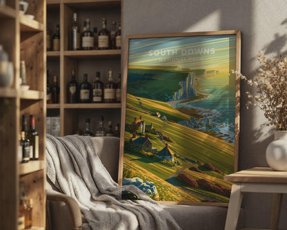 South Downs Poster - WanderWall