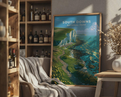 South Downs Poster - WanderWall