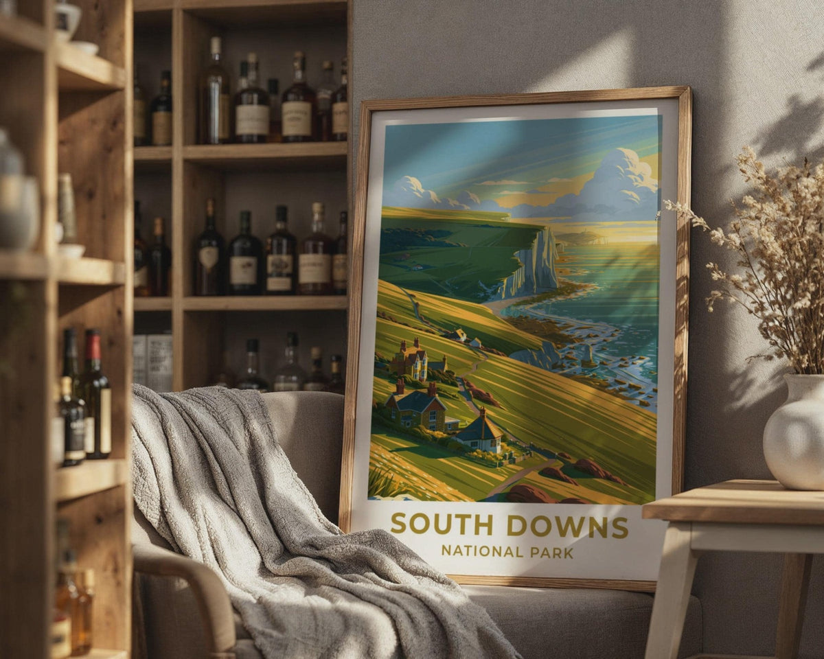 South Downs Poster - WanderWall