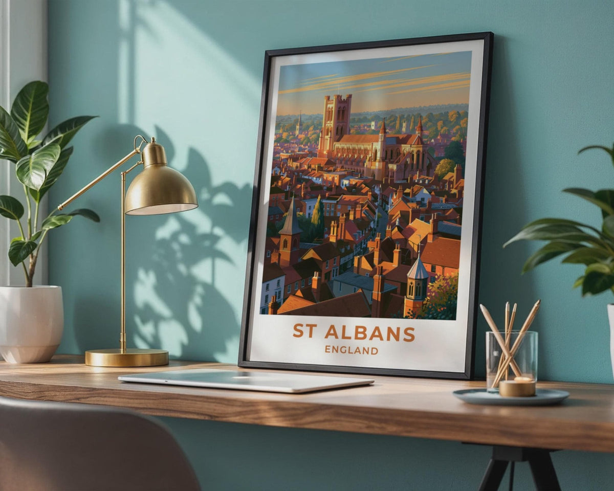 St Albans Poster - WanderWall