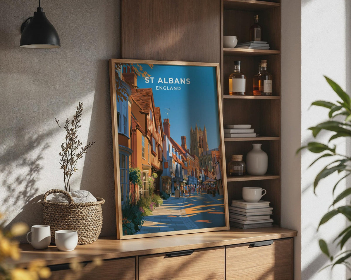 St Albans Poster - WanderWall
