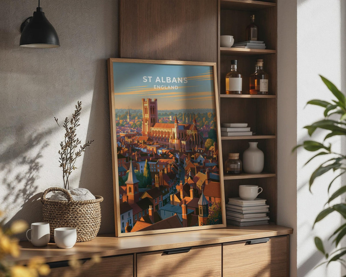 St Albans Poster - WanderWall