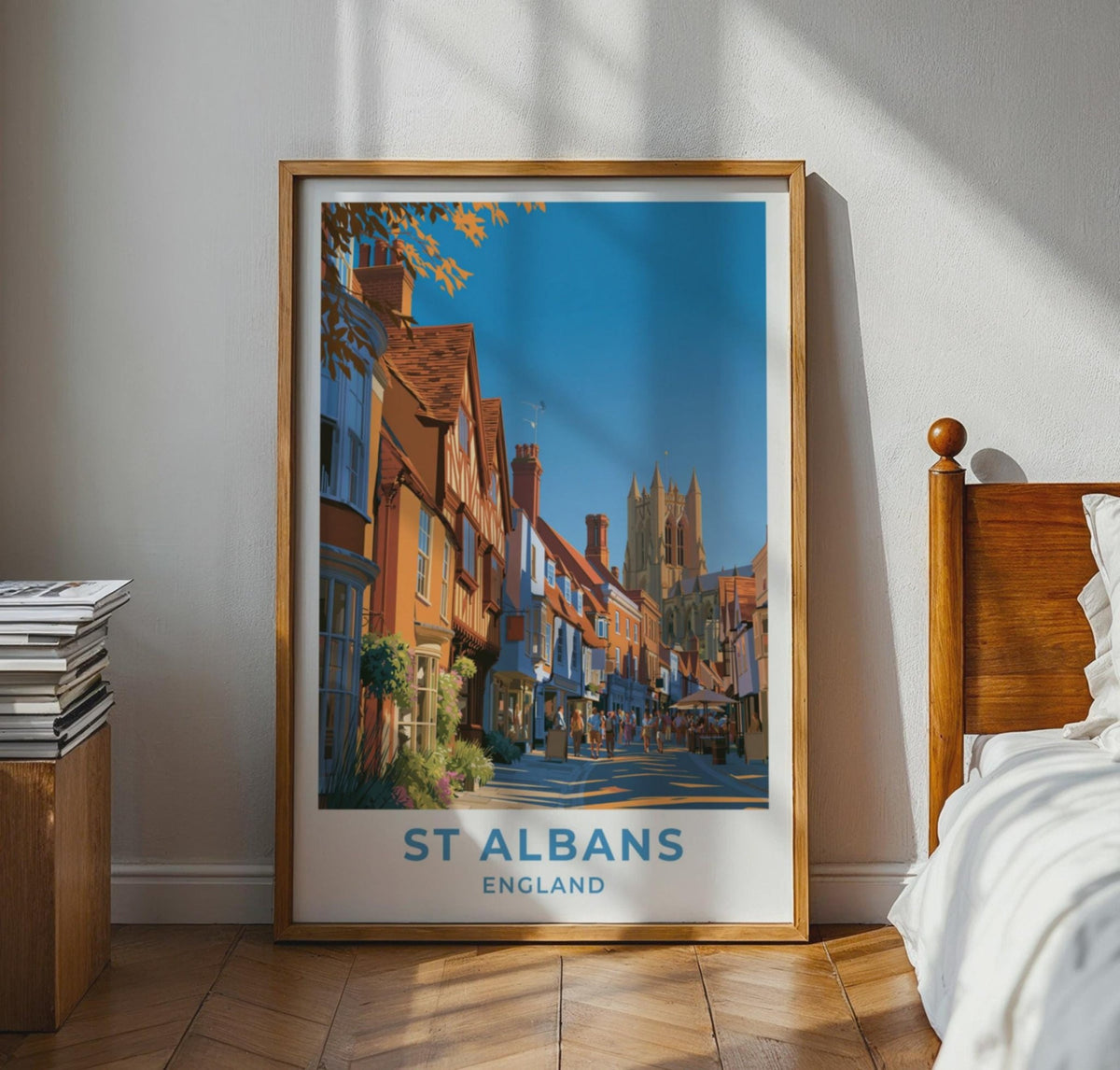 St Albans Poster - WanderWall